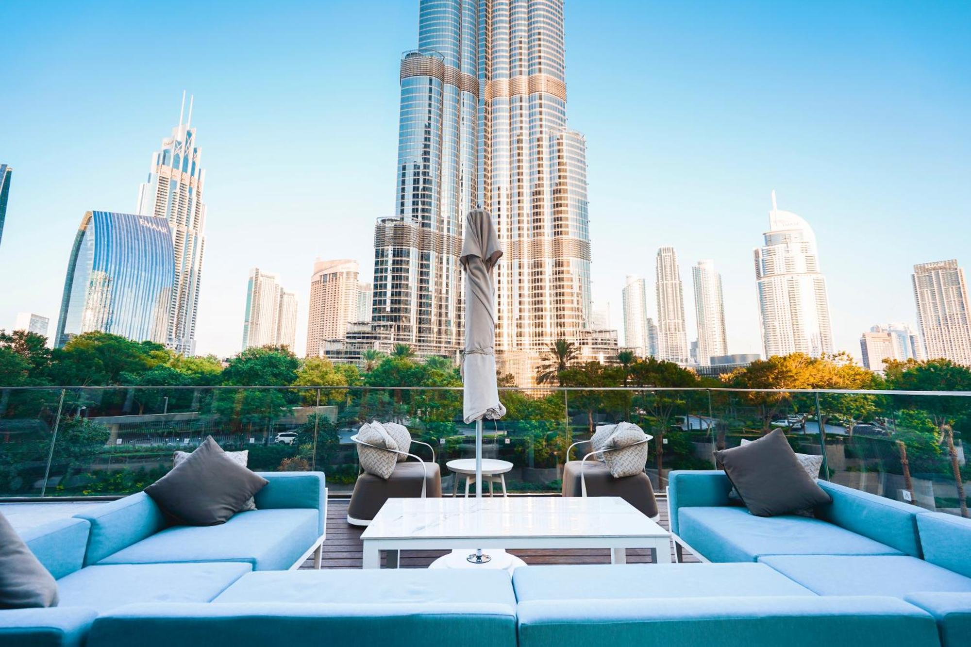 The Closest Building To Burj Khalifa With Fountain View In Address Opera Residence Dubaï Extérieur photo