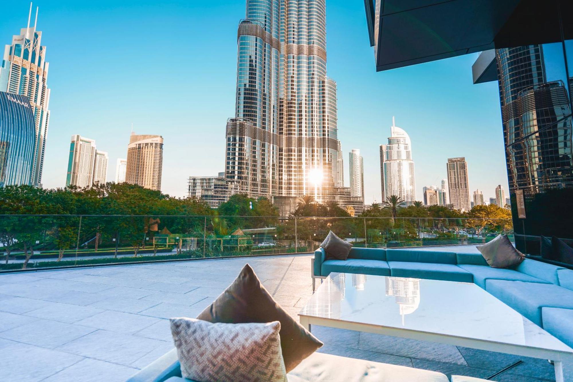 The Closest Building To Burj Khalifa With Fountain View In Address Opera Residence Dubaï Extérieur photo