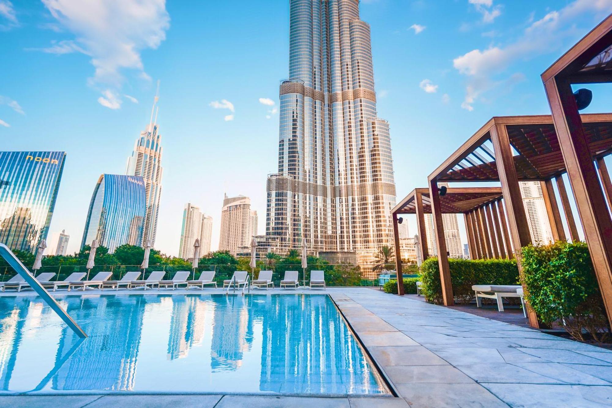 The Closest Building To Burj Khalifa With Fountain View In Address Opera Residence Dubaï Extérieur photo
