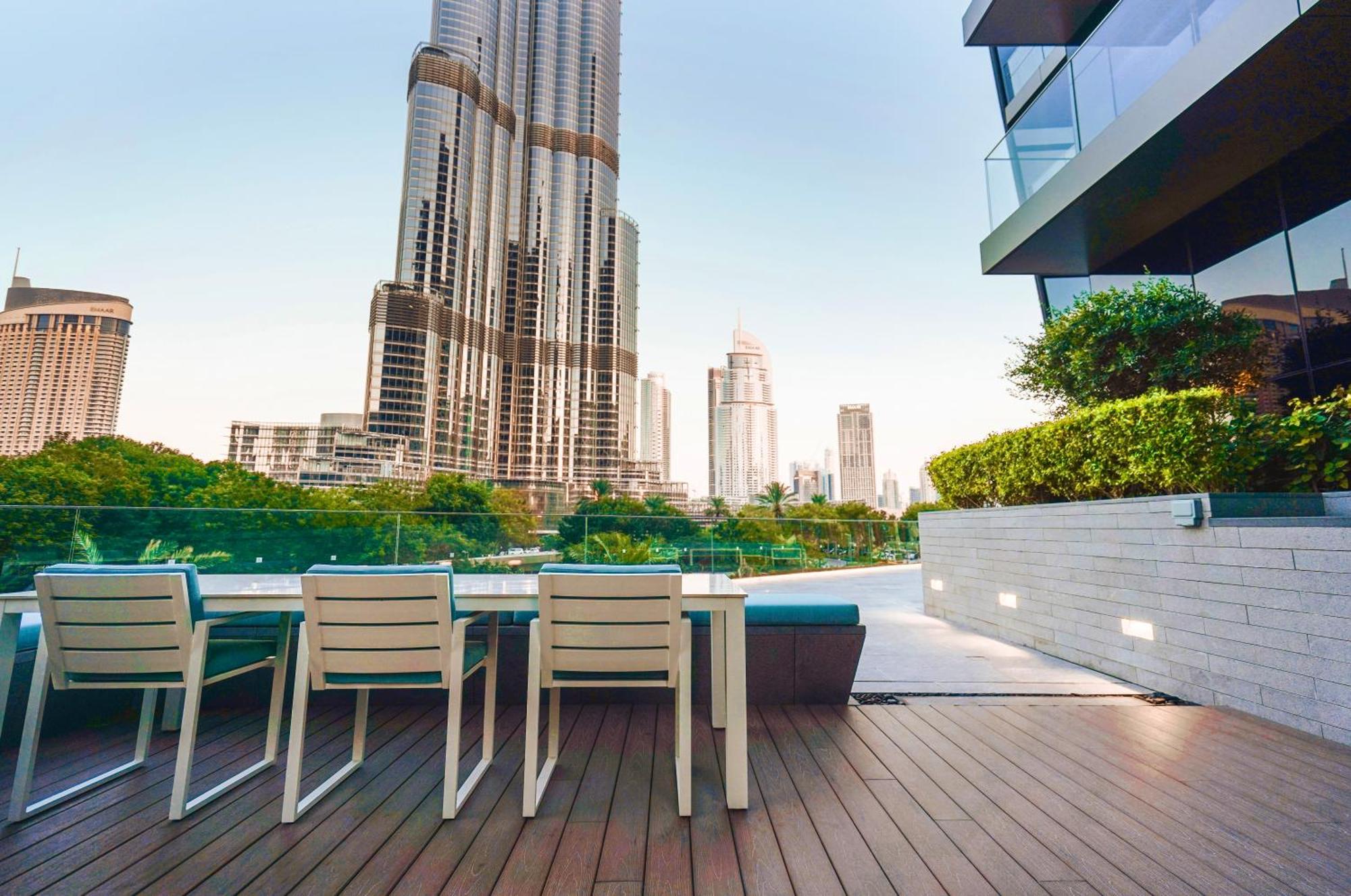 The Closest Building To Burj Khalifa With Fountain View In Address Opera Residence Dubaï Extérieur photo
